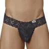 CandyMan String Dentelle Tlazol Noir
